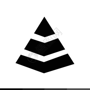 平层露台金字图标说明设计背景