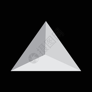 三角形图标说明设计背景图片