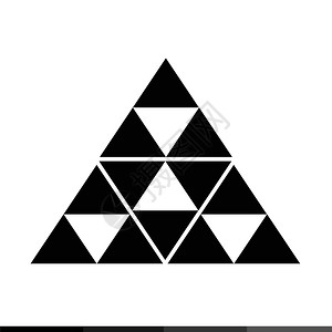 无限符號三角形图标说明设计背景