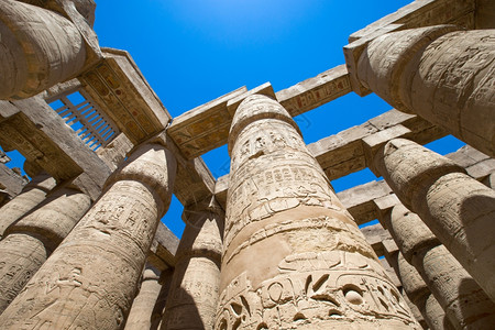 非洲埃及卢克索卡纳寺庙图片