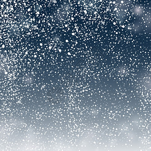 灰色背景上带有雪花的抽象灯光关于圣诞节雪花和地背景的矢量说明图片
