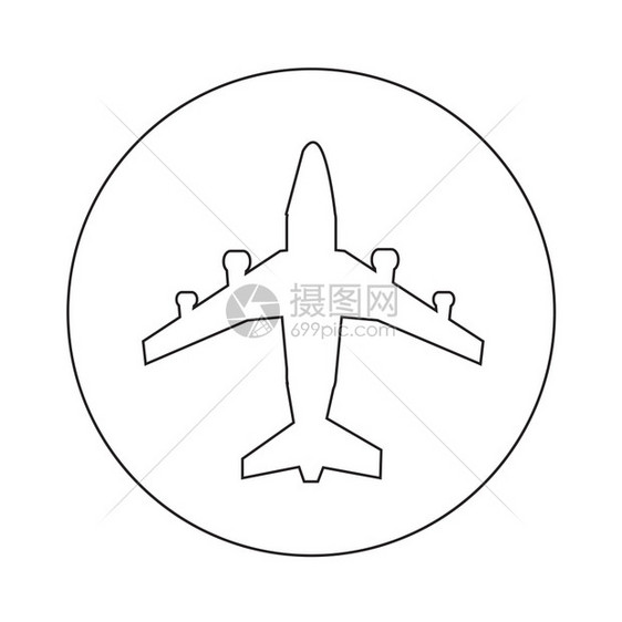 飞机平面设计图图片