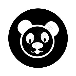 Panda图标插设计图片