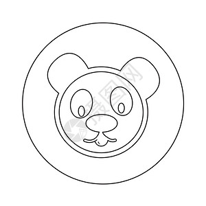 Panda图标插设计图片