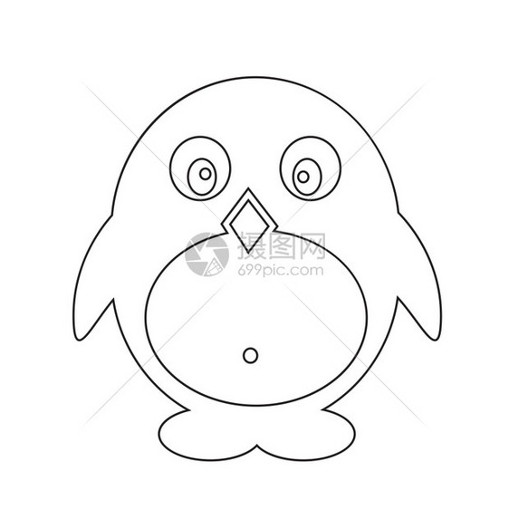 Pinguin图标插设计图片