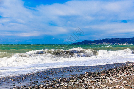 海景背浪图片