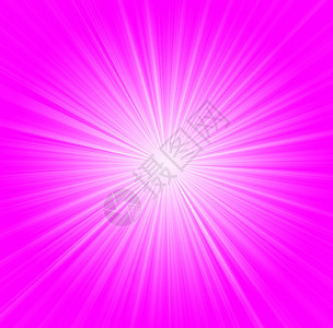太阳光束向各个方粉色和白图片