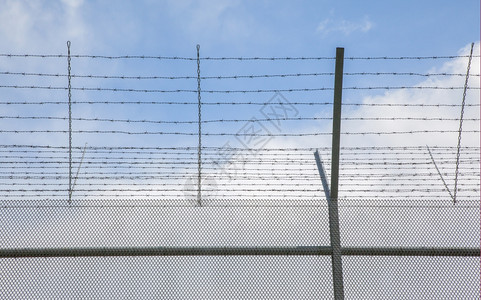 禁区周围的栏荷兰旧监狱图片