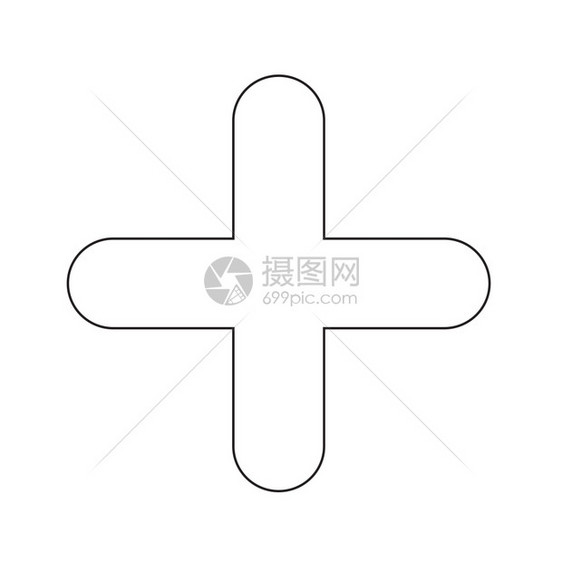 加符号图标插设计图片