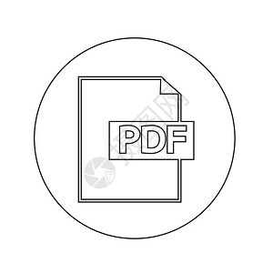 PDF图标插设计图片