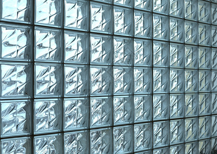 玻璃块墙壁背景模式图片