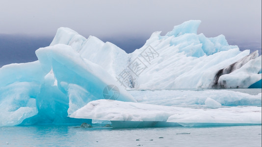 Jokulsarlon是冰岛东南大湖河破碎了高清图片