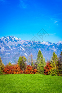 瑞士高山地貌图片