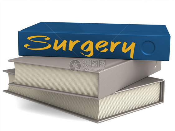 硬封面书外科用词3D翻译图片