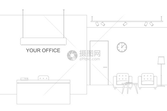 办公室内线和家具办公室内线与接待和等候区办公室内线与家具图片