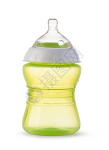 婴儿奶瓶 ,在白色背景上孤立的婴儿奶瓶图片