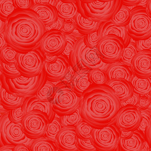 玫瑰花的布束随机无缝模式新鲜花草背景玫瑰无缝模式的布束图片