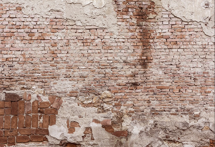 红色砖墙贴图背景图像中的旧砖墙背景