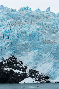 冰川水表面海洋陆地景观水生野化背景图片