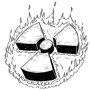 阻断物质能量通道插画