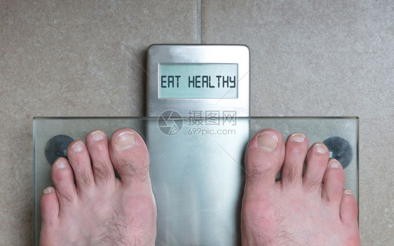 人体和rrrsquuo体重缩放的脚健康饮食图片