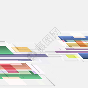 抽象彩色直线背景库存矢量背景图片