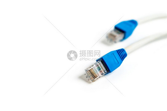 RJ45连接器网络电缆图片