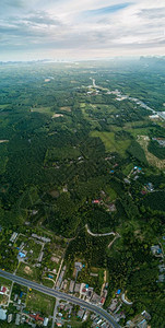 泰国PhangNga市PanoramaTubpud市的高角景图片