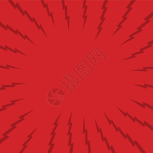 雷蛇鼠标红色雷主题背景插画