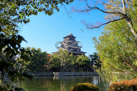 日本广岛城堡图片