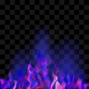 蓝火燃烧背景的焰蓝燃烧焰背景图片