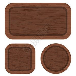 白色背景上隔绝的一组不同棕色木质板块清洁木质板块棕色木质板块清洁木质板块图片