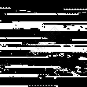 Glitch背景数据衰减字像素噪音纹理电视信号失效计算机屏幕错误抽象的Grunge壁纸闪烁背景图片