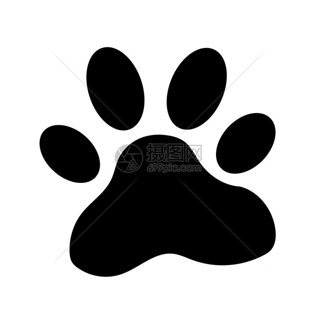 动物爪印图标图片