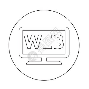 Web电视图标图片