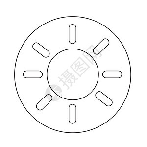 太阳图标背景图片