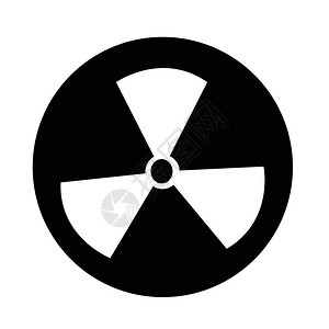 放射符号图标图片
