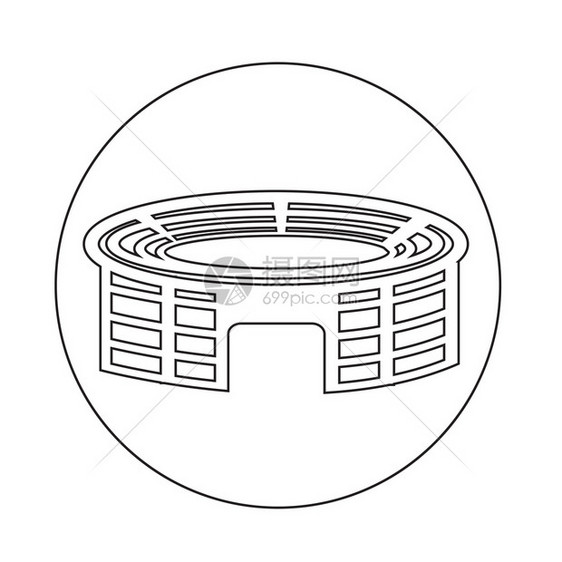 体育场图标图片
