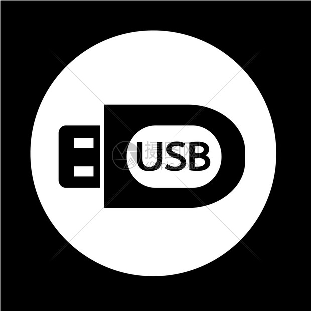 usb图标高清图片下载-正版图片304318338-摄图网