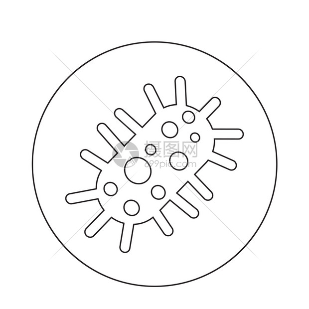 细菌图标