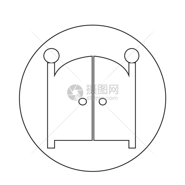 前门图标图片