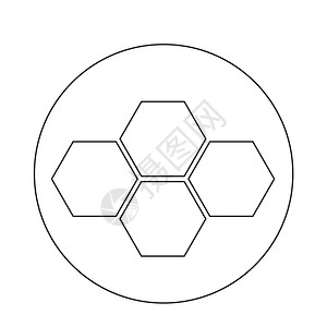 蜂蜜梳式图标图片