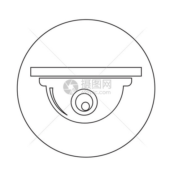 闭路电视摄像头图标图片