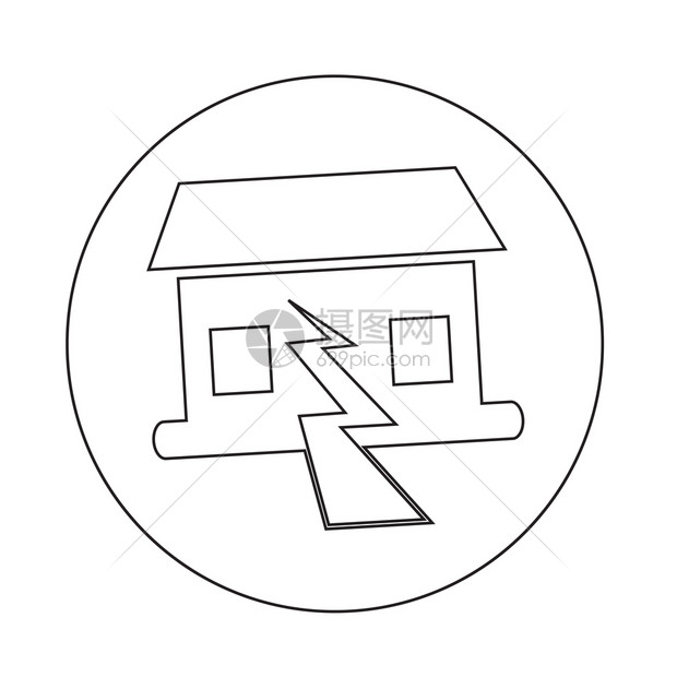 地震符号图标