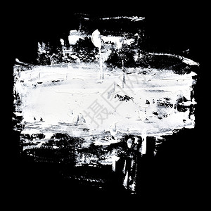黑色背景的白油涂黑粉笔抽象构成和文字空间图片