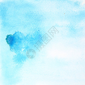 浅蓝色抽象水彩背景图片