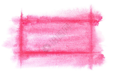浅红水彩色框架抽象背景或您自己文字的空间图片