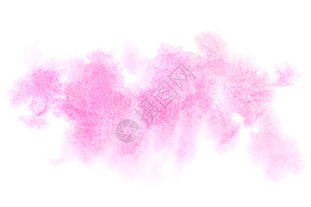 粉红水彩色污渍抽象背景用于设计的水彩元素图片