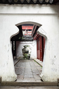 古上海的羽园不寻常的大门图片