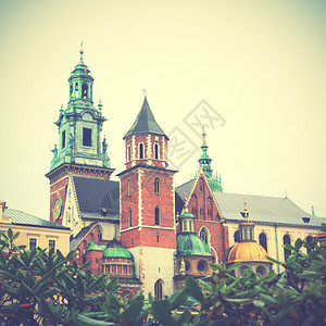 波兰克拉科夫的Wawel城堡图片